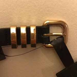 NWT Gold Buckle Waist Belt By Forever 21